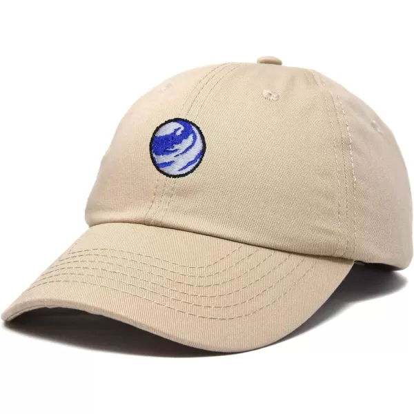 DALIX Embroidered Earth Baseball Cap Cotton Dad Hat Men
