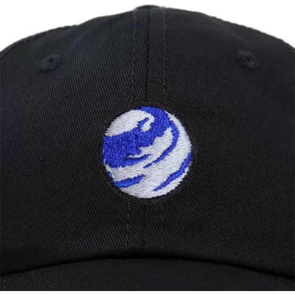 DALIX Embroidered Earth Baseball Cap Cotton Dad Hat Men