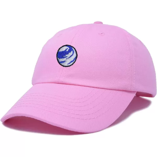DALIX Embroidered Earth Baseball Cap Cotton Dad Hat Men