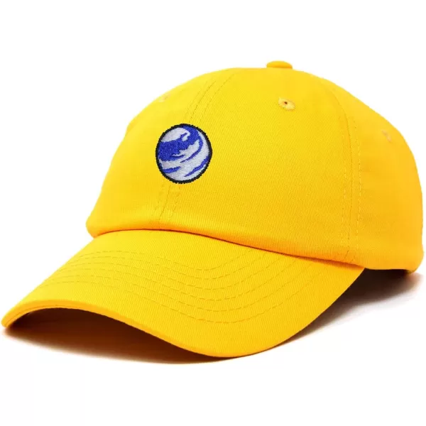 DALIX Embroidered Earth Baseball Cap Cotton Dad Hat Men