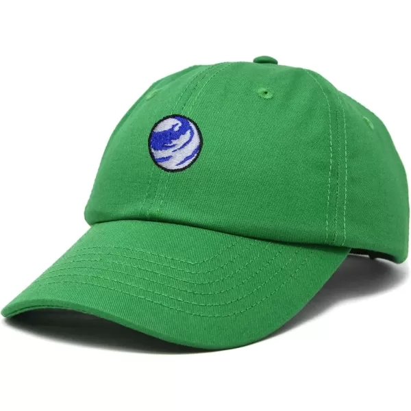 DALIX Embroidered Earth Baseball Cap Cotton Dad Hat Men