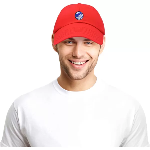 DALIX Embroidered Earth Baseball Cap Cotton Dad Hat Men