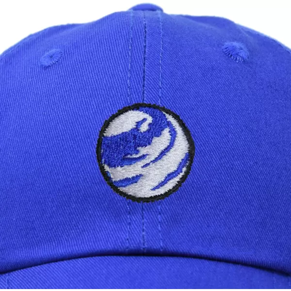 DALIX Embroidered Earth Baseball Cap Cotton Dad Hat Men