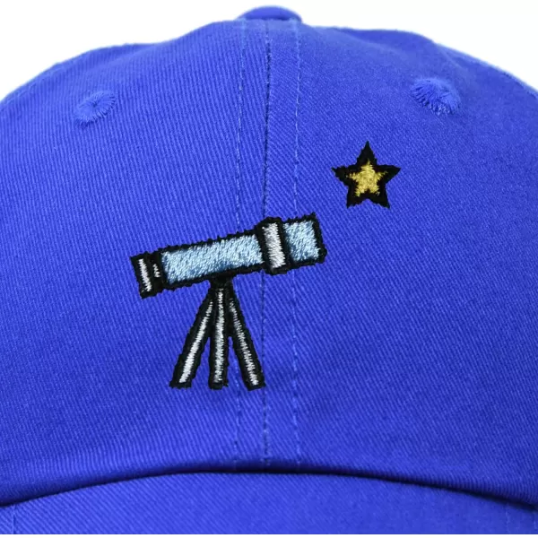 DALIX Embroidered Telescope Baseball Cap Cotton Dad Hat Men
