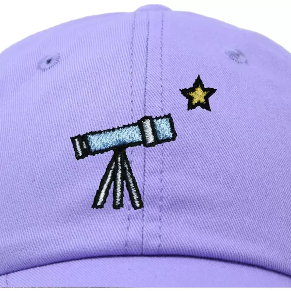 DALIX Embroidered Telescope Baseball Cap Cotton Dad Hat Men