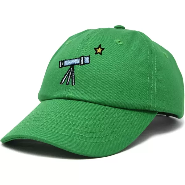 DALIX Embroidered Telescope Baseball Cap Cotton Dad Hat Men