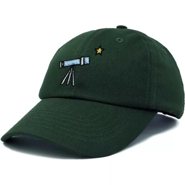 DALIX Embroidered Telescope Baseball Cap Cotton Dad Hat Men