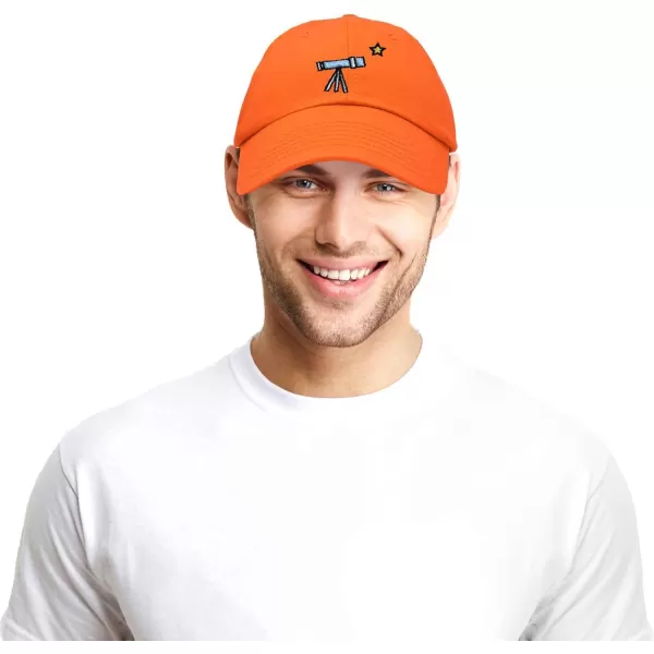 DALIX Embroidered Telescope Baseball Cap Cotton Dad Hat Men