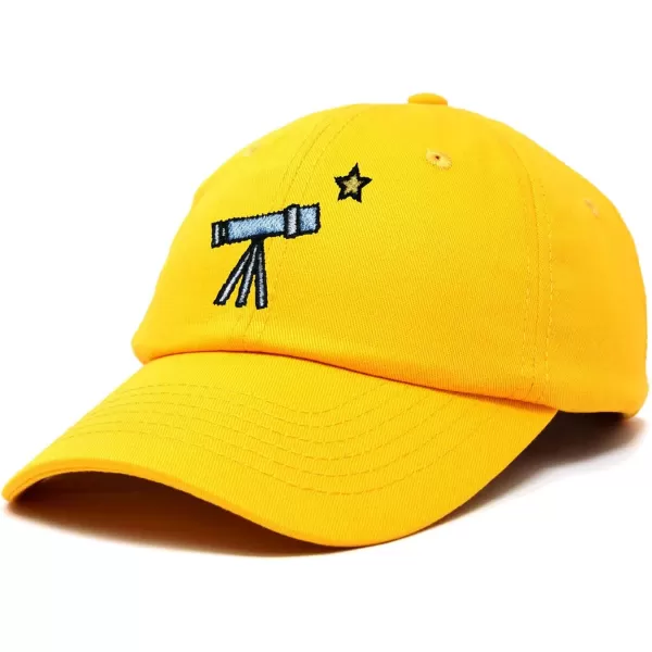 DALIX Embroidered Telescope Baseball Cap Cotton Dad Hat Men