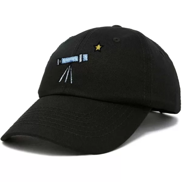DALIX Embroidered Telescope Baseball Cap Cotton Dad Hat Men