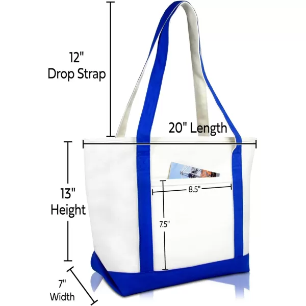 DALIX Happy Easter Womens Classic Premium Embroidered Tote Bag