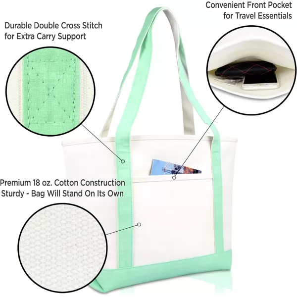 DALIX Happy Easter Womens Classic Premium Embroidered Tote Bag