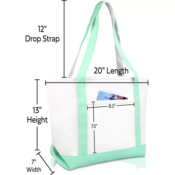 DALIX Happy Easter Womens Classic Premium Embroidered Tote Bag