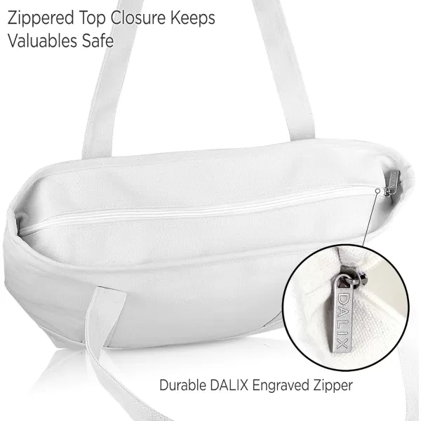 DALIX Happy Easter Womens Classic Premium Embroidered Tote Bag