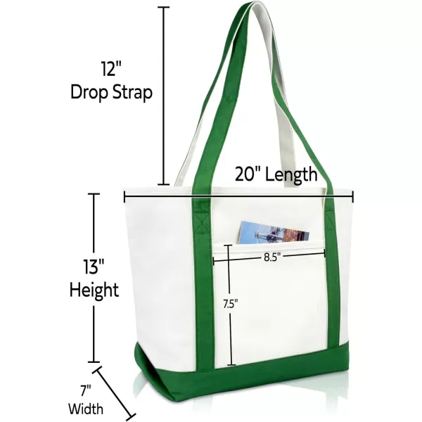 DALIX Happy Easter Womens Classic Premium Embroidered Tote Bag