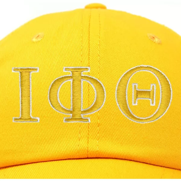 DALIX Iota Phi Theta Fraternity Greek Letters Ball Cap Embroidered Hat