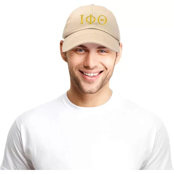 DALIX Iota Phi Theta Fraternity Greek Letters Ball Cap Embroidered Hat