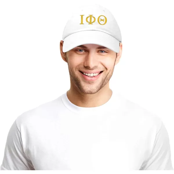 DALIX Iota Phi Theta Fraternity Greek Letters Ball Cap Embroidered Hat