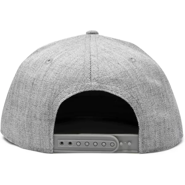 DALIX Rainbow Snapback Flat Bill Baseball Hat Embroidered Cap Mens