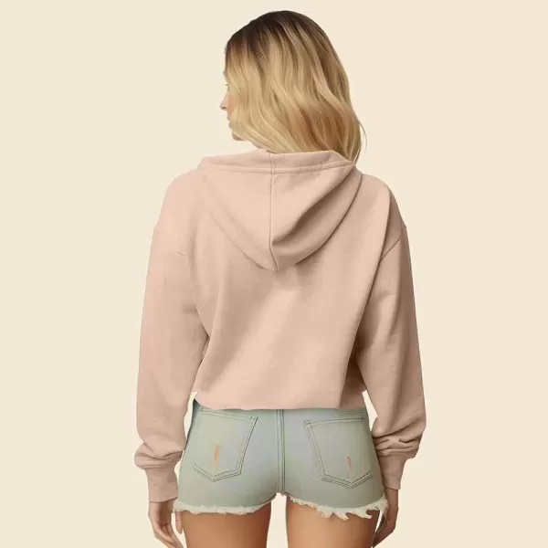 DALIX Snap Heart Embroidered Hoodie Fleece Sweatshirt Pullover Womens