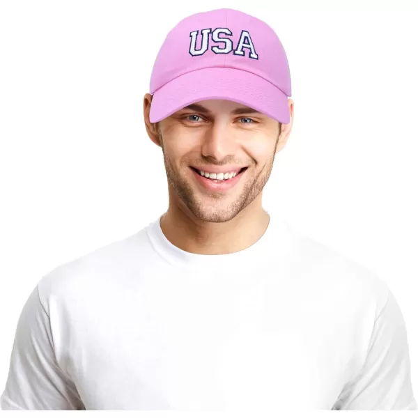 DALIX USA Baseball Cap Flag Hat Team US America Navy Red White Blue Gray Khaki Black