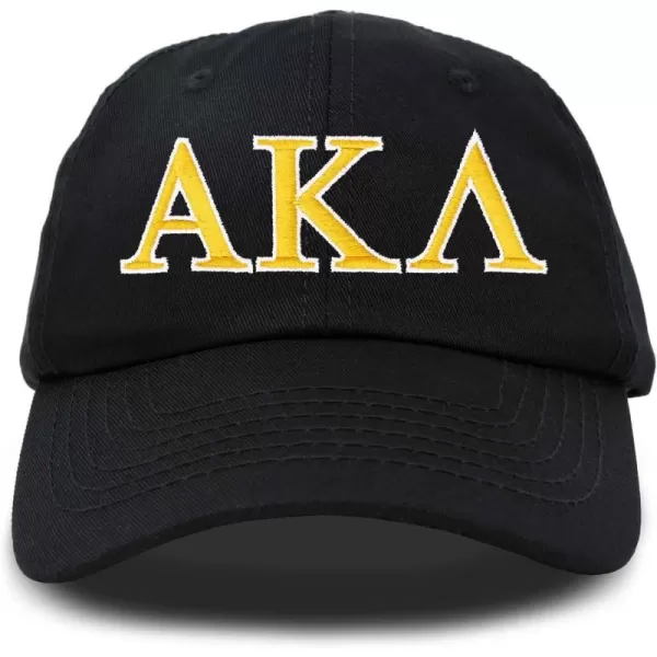 DALIX Alpha Kappa Lambda Fraternity Greek Letters Ball Cap Embroidered Hat