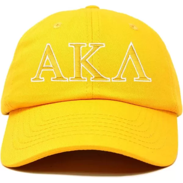 DALIX Alpha Kappa Lambda Fraternity Greek Letters Ball Cap Embroidered Hat