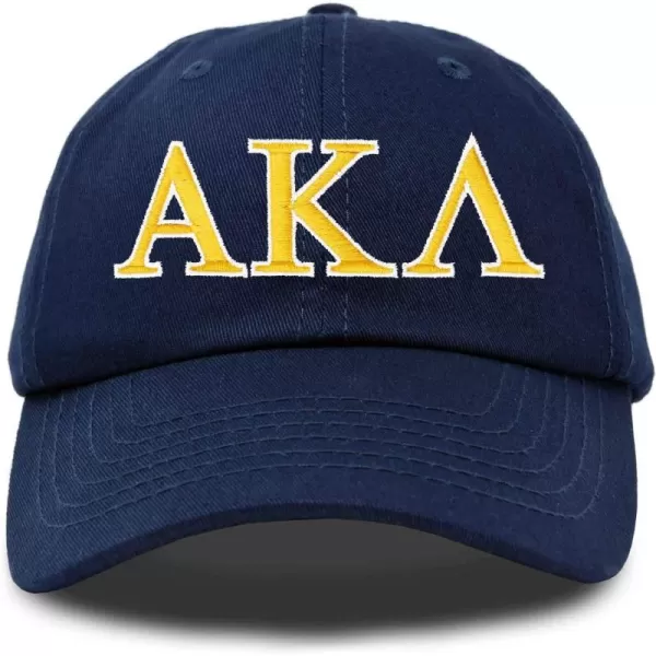 DALIX Alpha Kappa Lambda Fraternity Greek Letters Ball Cap Embroidered Hat