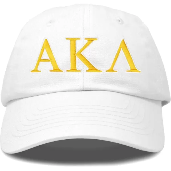DALIX Alpha Kappa Lambda Fraternity Greek Letters Ball Cap Embroidered Hat