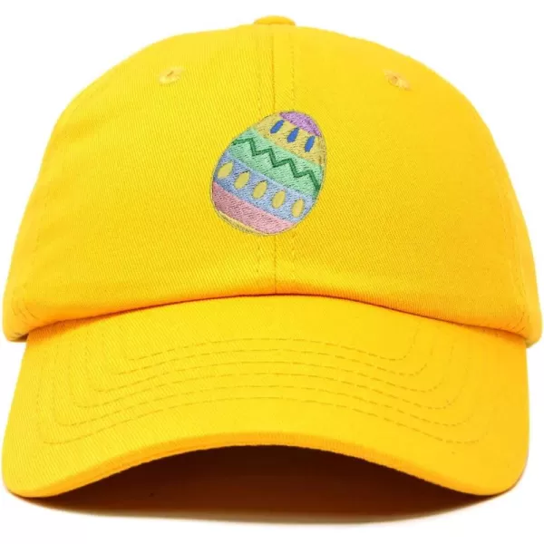 DALIX Elegant Colorful Egg Easter Hat Womens Embroidered Baseball Cap