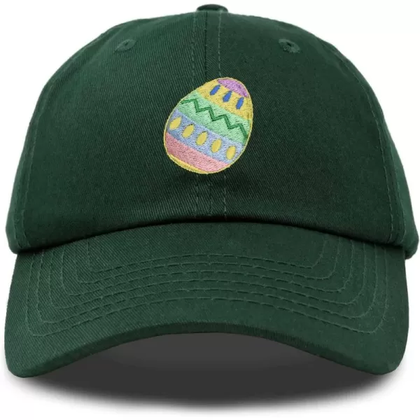 DALIX Elegant Colorful Egg Easter Hat Womens Embroidered Baseball Cap