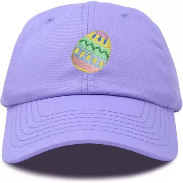 DALIX Elegant Colorful Egg Easter Hat Womens Embroidered Baseball Cap