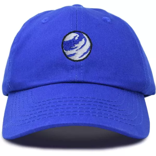 DALIX Embroidered Earth Baseball Cap Cotton Dad Hat Men