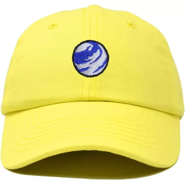 DALIX Embroidered Earth Baseball Cap Cotton Dad Hat Men