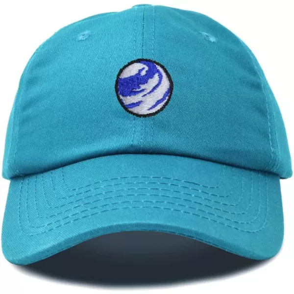 DALIX Embroidered Earth Baseball Cap Cotton Dad Hat Men