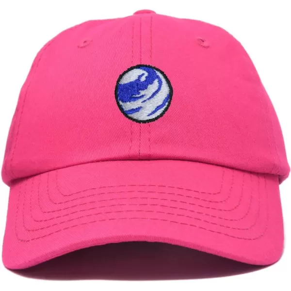 DALIX Embroidered Earth Baseball Cap Cotton Dad Hat Men