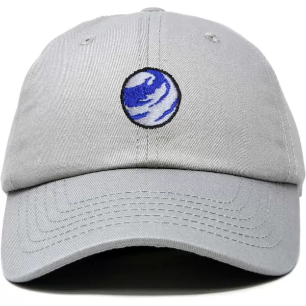DALIX Embroidered Earth Baseball Cap Cotton Dad Hat Men