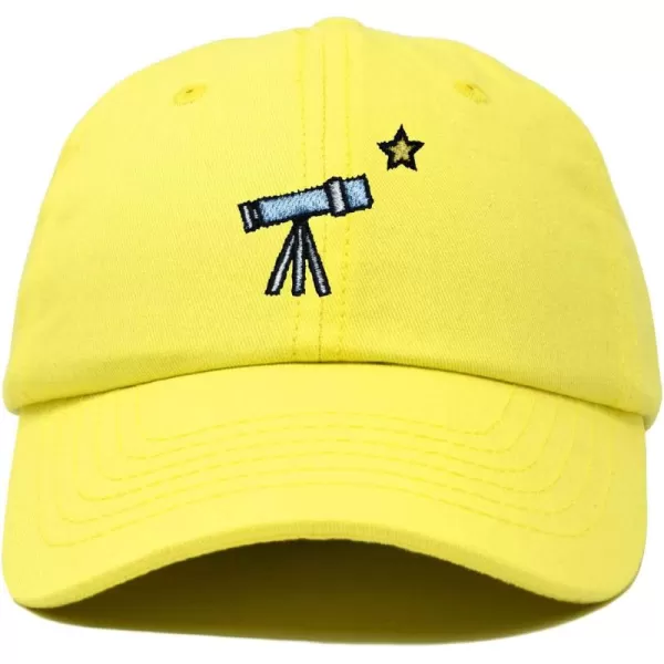 DALIX Embroidered Telescope Baseball Cap Cotton Dad Hat Men