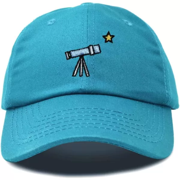 DALIX Embroidered Telescope Baseball Cap Cotton Dad Hat Men