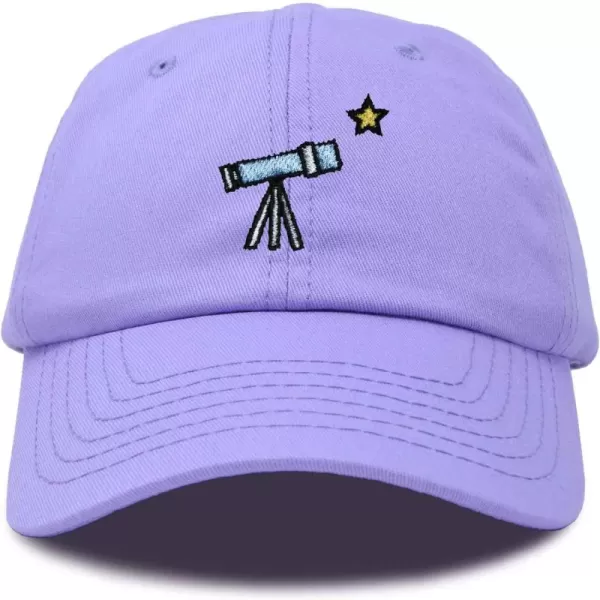 DALIX Embroidered Telescope Baseball Cap Cotton Dad Hat Men