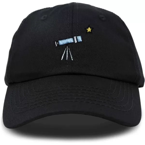 DALIX Embroidered Telescope Baseball Cap Cotton Dad Hat Men