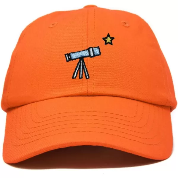 DALIX Embroidered Telescope Baseball Cap Cotton Dad Hat Men