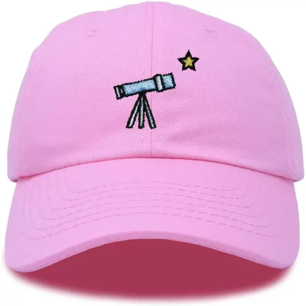DALIX Embroidered Telescope Baseball Cap Cotton Dad Hat Men