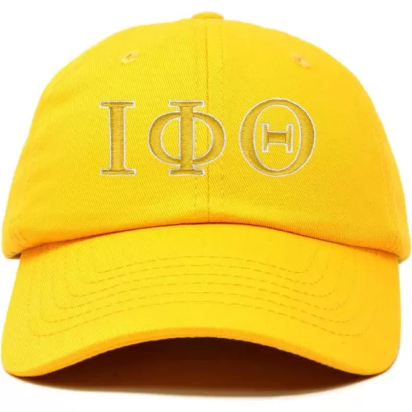 DALIX Iota Phi Theta Fraternity Greek Letters Ball Cap Embroidered Hat