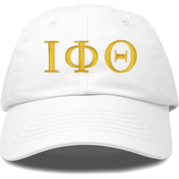 DALIX Iota Phi Theta Fraternity Greek Letters Ball Cap Embroidered Hat