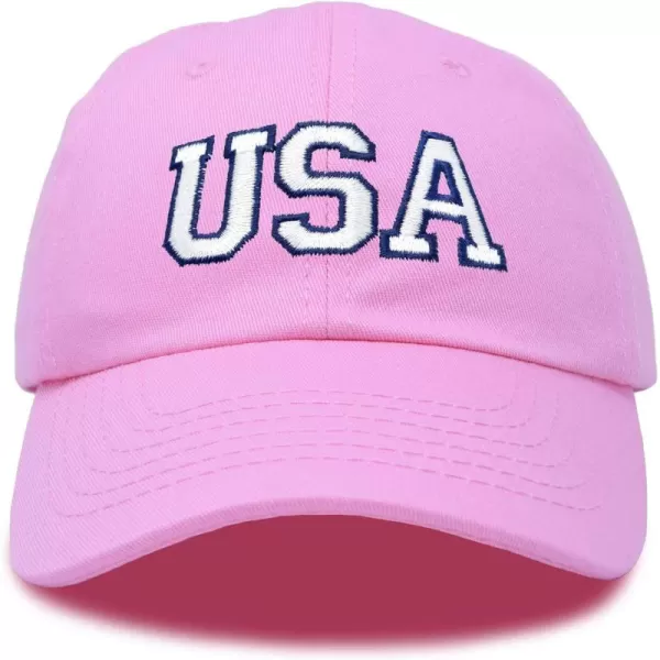 DALIX USA Baseball Cap Flag Hat Team US America Navy Red White Blue Gray Khaki Black