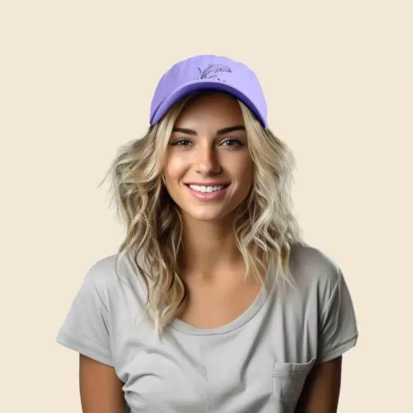 DALIX Bottlenose Dolphin Embroidered Dad Cap Cotton Baseball Cap Women