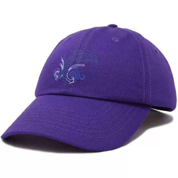 DALIX Bottlenose Dolphin Embroidered Dad Cap Cotton Baseball Cap Women
