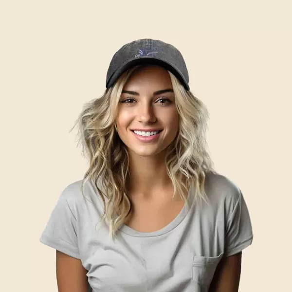 DALIX Bottlenose Dolphin Embroidered Dad Cap Cotton Baseball Cap Women
