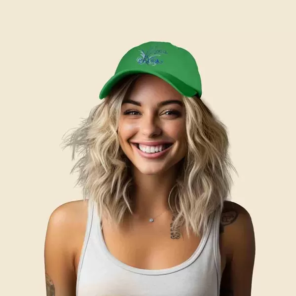 DALIX Bottlenose Dolphin Embroidered Dad Cap Cotton Baseball Cap Women